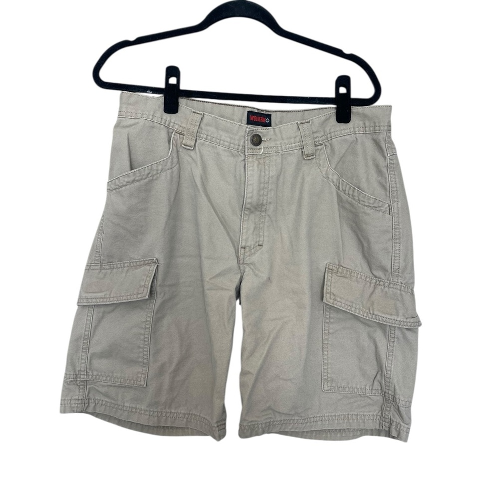 Wolverine Men's Cargo Shorts - Light Tan Size 34